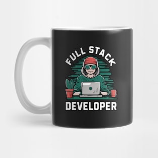 Full Stack Developer Hacker Themed Mug